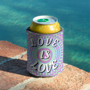 Rafraîchisseur Pour Canette Love Is Love Pride Rafraîchisseur de Canette