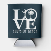 Rafraîchisseur Pour Canette LOVE Surfside Beach SC (Devant)