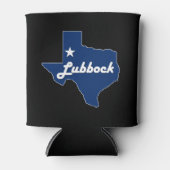 Rafraîchisseur Pour Canette Lubbock, Texas Lonestar State West Texas Beverage (Devant)