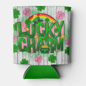 Rafraîchisseur Pour Canette Lucky Charm St. Patrick's Day Design (Devant)