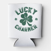 Rafraîchisseur Pour Canette Lucky Charmer Shamrock Funny St. Patrick's Day (Devant)