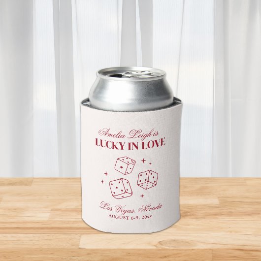 Rafraîchisseur Pour Canette Lucky In Love Cocktails Bachelorette Week-end