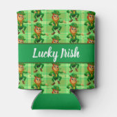 Rafraîchisseur Pour Canette Lucky Irish Green Leprechaun St patrick (Dos)