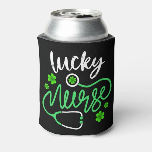 Rafraîchisseur Pour Canette Lucky Nurse RN - Funny Saint Patricks Day Shamrock (Can Dos)