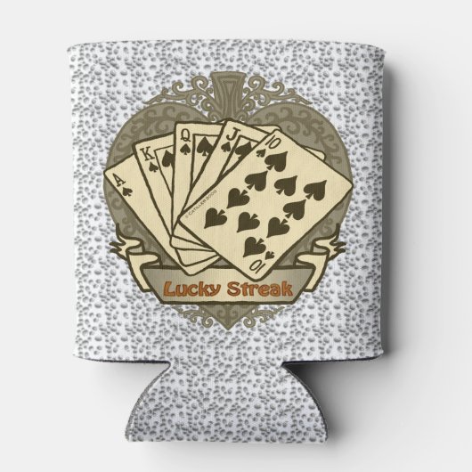 Rafraîchisseur Pour Canette Lucky Streak Poker peut refroidir (Dos)