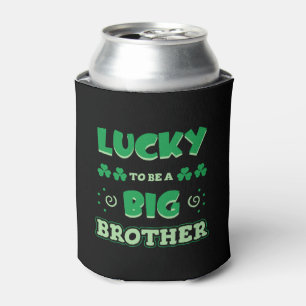 Rafraîchisseur Pour Canette Lucky To Be A Big Brother St. Patrick's Day