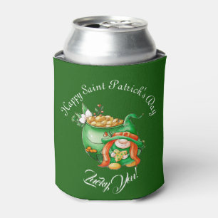 Rafraîchisseur Pour Canette Lucky You Gnome Saint Patrick's Day Pot Of Gold