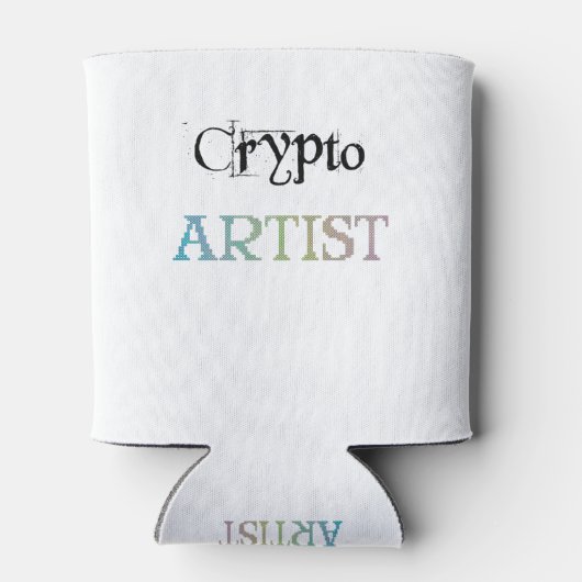 Rafraîchisseur Pour Canette Lumière de l'artiste Crypto (Dos)