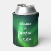 Rafraîchisseur Pour Canette Lumières du Nord Aurora Borealis Mariages (Can devant)