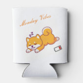 Rafraîchisseur Pour Canette Lundi Shiba Vibes Coozi (Dos)