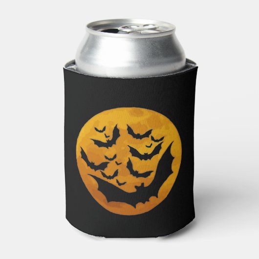 Rafraîchisseur Pour Canette lune d'halloween (Can devant)