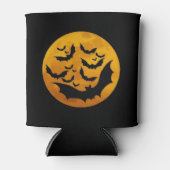 Rafraîchisseur Pour Canette lune d'halloween (Devant)