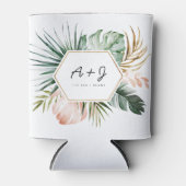 Rafraîchisseur Pour Canette Lush Tropical Mariage Can Cooler Cosy (Devant)