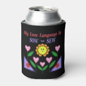 Rafraîchisseur Pour Canette Ma Langue D'Amour Est Douce - Coudre (Can devant)