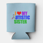 Rafraîchisseur Pour Canette Ma soeur autiste (Devant)