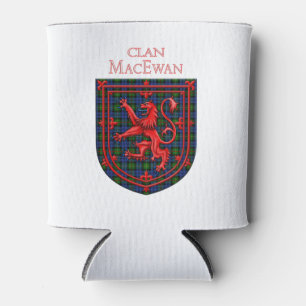 Rafraîchisseur Pour Canette MacEwan Tartan Scottish Plaid Lion Rampant