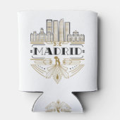 Rafraîchisseur Pour Canette Madrid Espagne Art Déco Souvenir Esthétique (Dos)