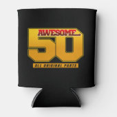 Rafraîchisseur Pour Canette Magnifique Anniversaire De 50 Ans (Devant)