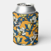 Rafraîchisseur Pour Canette Magnolia en floraison et oiseau de tireur 3 (Can Dos)