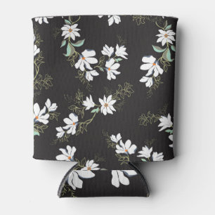 Rafraîchisseur Pour Canette Magnolia floral brillant Motif sans joint