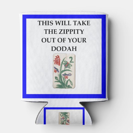 Rafraîchisseur Pour Canette mahjong (Dos)