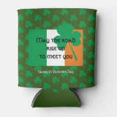 Rafraîchisseur Pour Canette MAI LA ROUTE AUGMENTE JOUR DE LA SAINT PATRICK Dra (Devant)