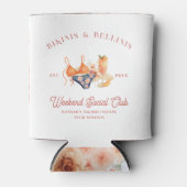 Rafraîchisseur Pour Canette Maillots & Bellinis Club de Filles (Devant)