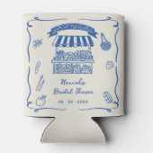 Rafraîchisseur Pour Canette Main tirée fraîche hors de la Fête des mariées du  (Dos)