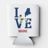 Rafraîchisseur Pour Canette Maine US State Love (Dos)