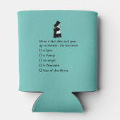 Rafraîchisseur Pour Canette Maintenant Fun — humour pur, Maintenant Heaven Jok (Dos)