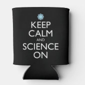 Rafraîchisseur Pour Canette Maintenez Le Calme Et La Science Sur (Dos)