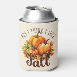 Rafraîchisseur Pour Canette Mais je pense que j'aime l'automne - Citrouille et