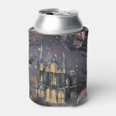 Rafraîchisseur Pour Canette Maison hantée | Arbre à Pleines lunes Éffrayantes (Can devant)