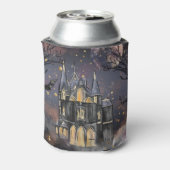 Rafraîchisseur Pour Canette Maison hantée | Arbre à Pleines lunes Éffrayantes (Can Dos)