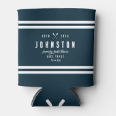 Rafraîchisseur Pour Canette Maison Rustique moderne | Marine White (Devant)