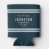 Rafraîchisseur Pour Canette Maison Rustique moderne | Marine White (Dos)