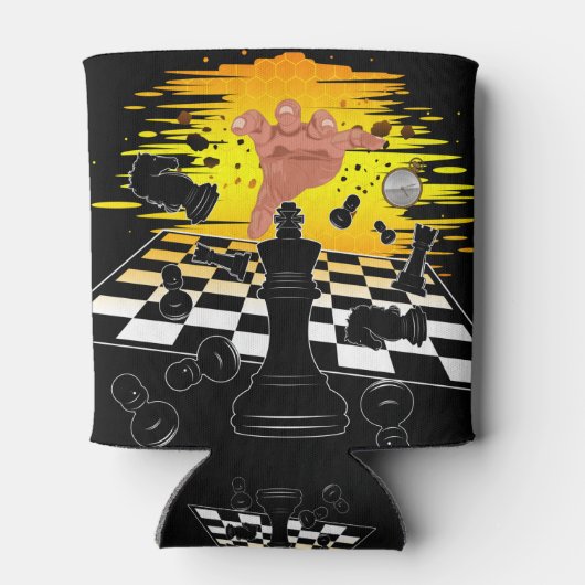 Rafraîchisseur Pour Canette Maître d'échecs (Dos)