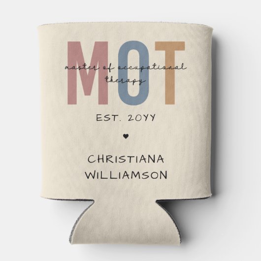 Rafraîchisseur Pour Canette Maîtrise sur mesure de MdT en ergothérapie (Dos)