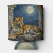 Rafraîchisseur Pour Canette Majestic Leopard on Cliff Ledge (Dos)