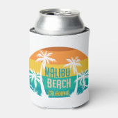 Rafraîchisseur Pour Canette Malibu Beach Retro (Can devant)