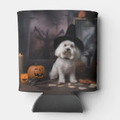 Rafraîchisseur Pour Canette Maltais Citrouille Halloween effroi (Dos)