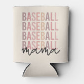 Rafraîchisseur Pour Canette Mama de baseball | Cadeaux de maman de baseball (Devant)