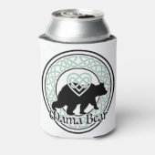 Rafraîchisseur Pour Canette Mama Ours Cercle Celtique d'Amour et de Force (Can Dos)