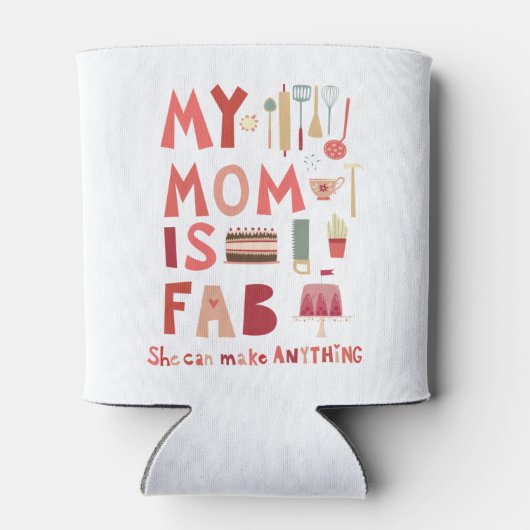 Rafraîchisseur Pour Canette Maman amusante (Dos)