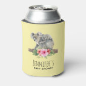 Rafraîchisseur Pour Canette Maman & Bébé Koala Ours Baby shower d'aquarelle mi (Can Dos)