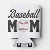 Rafraîchisseur Pour Canette Maman du baseball amusant (Dos)