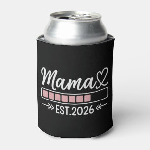 Rafraîchisseur Pour Canette Maman est. 2026 Annonce de grossesse Maman
