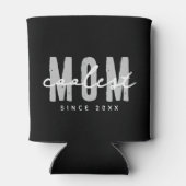 Rafraîchisseur Pour Canette Maman la plus cool depuis 20XX Moderne Simple Prep (Dos)