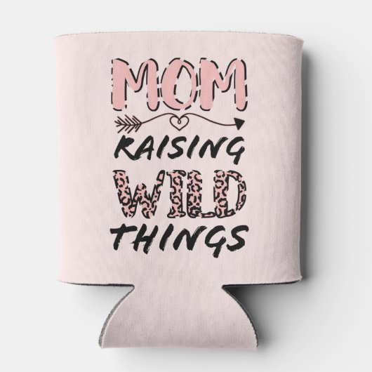 Rafraîchisseur Pour Canette Maman lever des choses sauvages Citer Empreinte de (Dos)