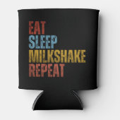 RAFRAÎCHISSEUR POUR CANETTE MANGER DORMIR MILKSHAKE RÉPÉTER (Devant)